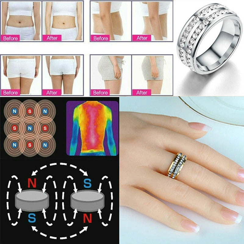 Magnetic Health Care Ring for Weight Loss - Easy Weightloss Fitness